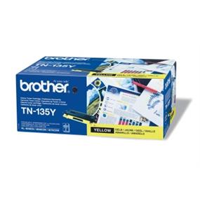 Toner Brother TN135Y gul 4000 sider 